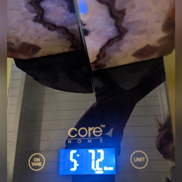 Agate Geode Section Natural Crystal Stone Bookends / Decor Pieces​ - Picture 2 of 15